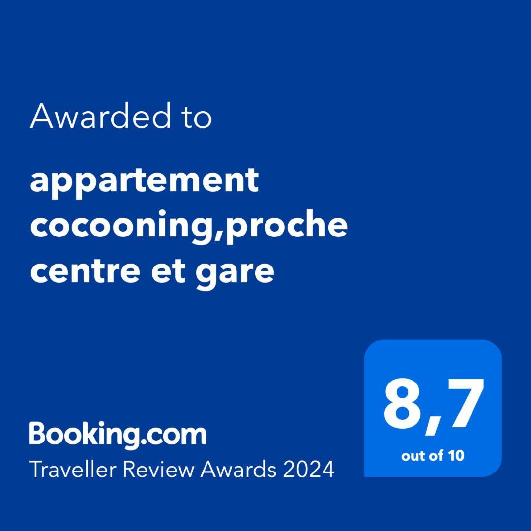 Appartement Cocooning,Proche Centre Et Gare Caen Eksteriør bilde